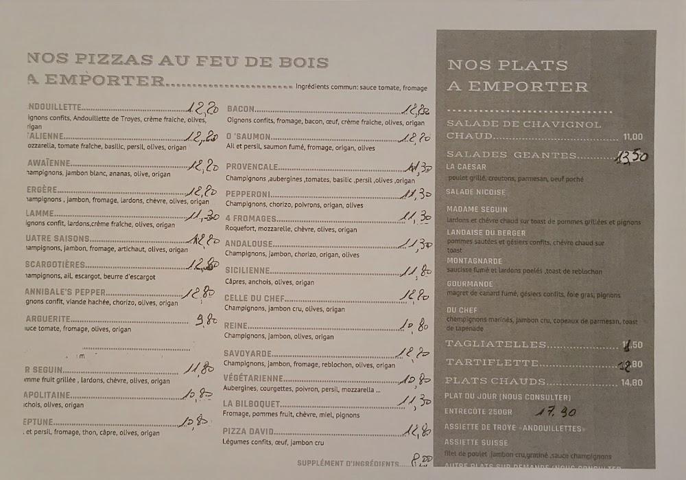 Le Bilboquet - Menu Image 1