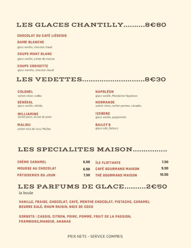 Le Bilboquet - Menu Image 3