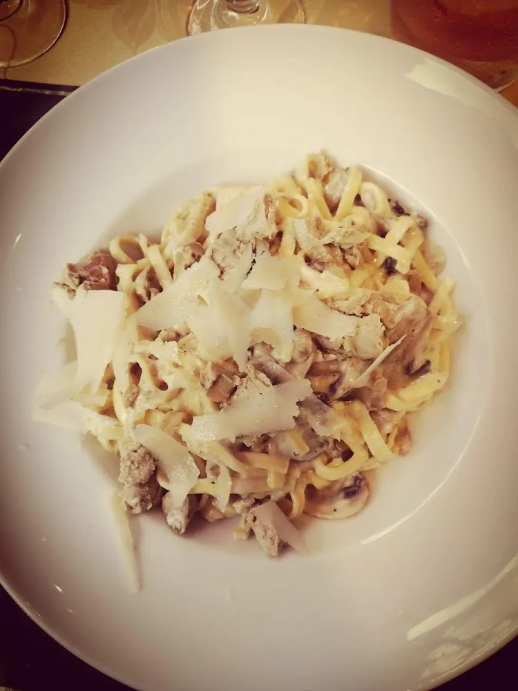 Tagliatelle Champignons Foie Gras
